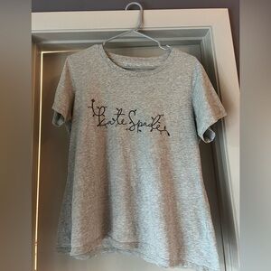 Kate Spade Heather Gray Tee